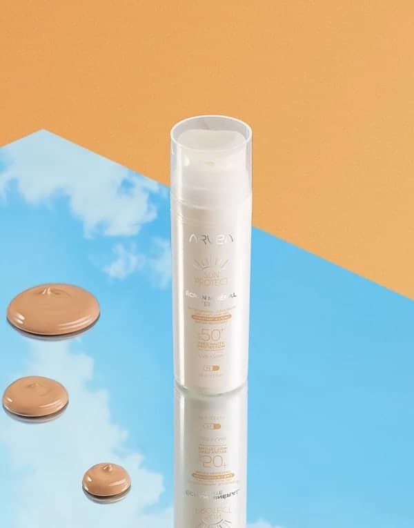 أرفيا واقي شمس معدني ملون Sun Protect T1