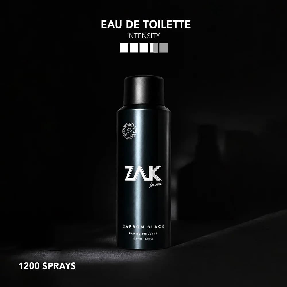 زاك كاربون بلاك – بارفان – 175 مل