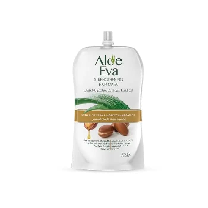 الو ايفا – ساشيت حمام كريم لتقوية الشعر بالصبار وزيت الارجان المغربي – 250 جم