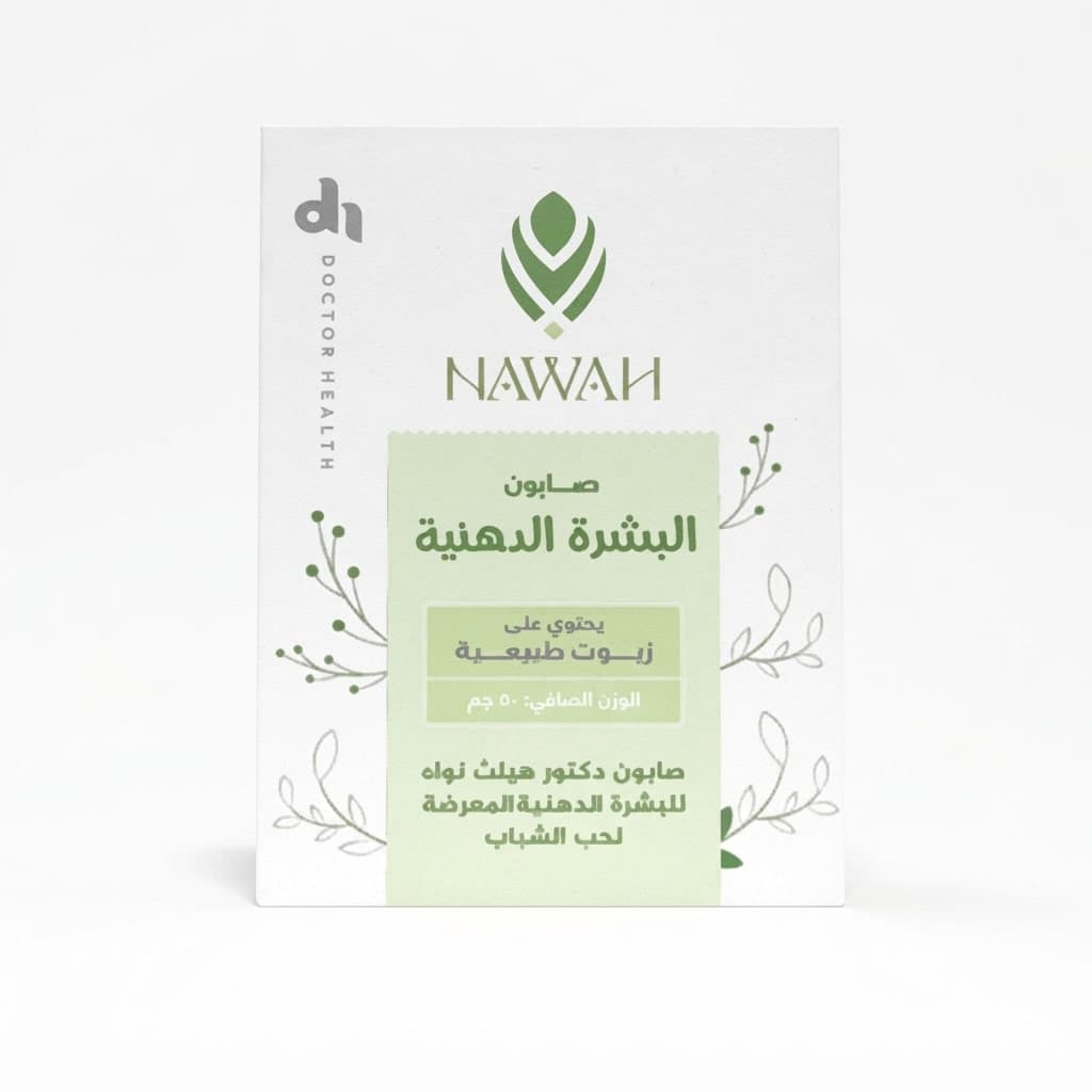 نواه صابونة للبشرة الدهنية – 50 جم